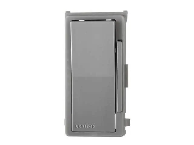 Light Switch Installation Leviton Decora Smart Dimmer Switch Color Change Faceplate with locator light DDKIT-G