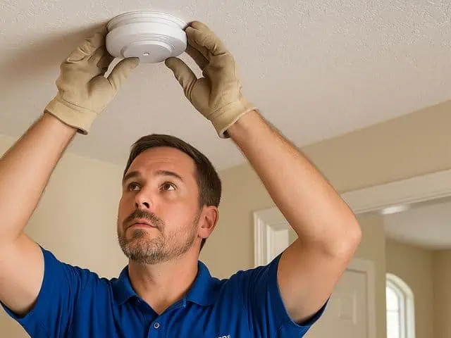 Smoke detector repair near me in Rockwall TX - Buckmasters Electric